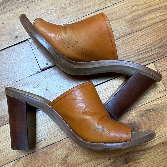 J. Crew Vintage Mules Sz 6 - Picture 3 of 5